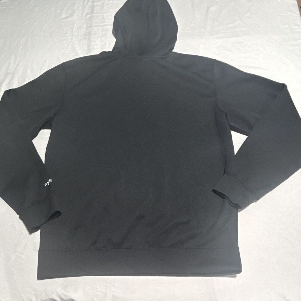 Carhartt Force Extremes Men Medium Black Yellow Logo Camo Line Hoodie Sweatshirt - Picture 7 of 7